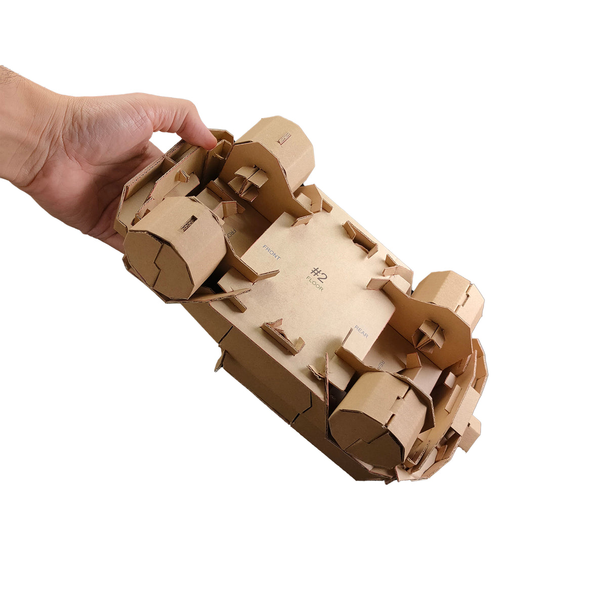 Carro de Carton + Plantilla